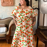 PETRINA DRESS - STRAWBERRY