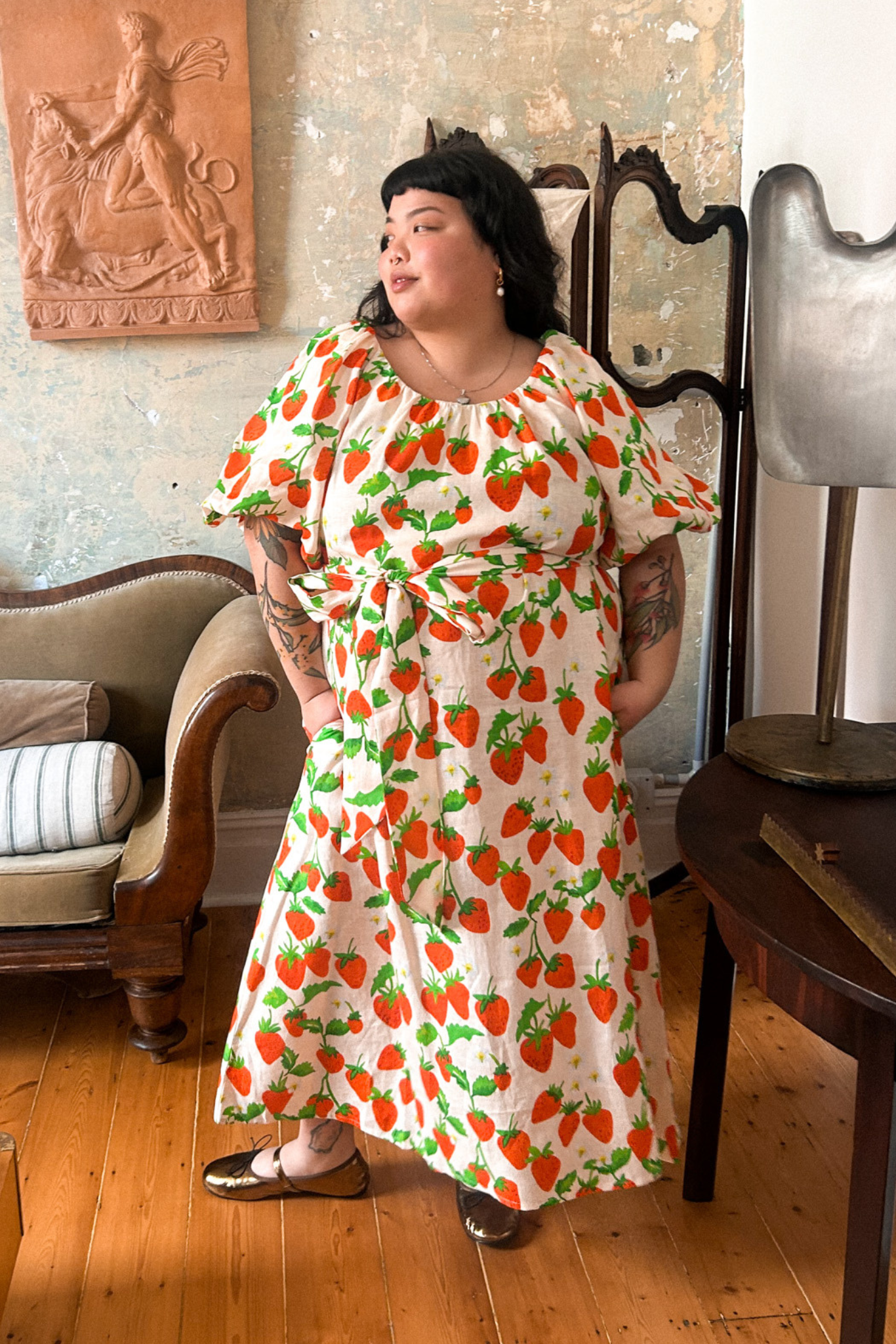 the strawberry dress designer Let's Talk about The Strawberry Dress | by Sahitya Atluri