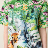 Portrait Tee - Woodland Bambi (Presale)