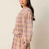 Fable Blouse - Storybook Plaid
