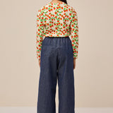 Wave Pant - Denim Patchwork