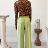 COLUMN PANT - SAGE
