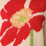 Jacquard Knit Sweater - Poppy (Presale)