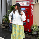 GIA SKIRT - SUNROOM STRIPE