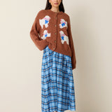 Intarsia Knit Cardigan - Lamby Baby