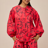 LULLABY BLOUSE - BUNNY