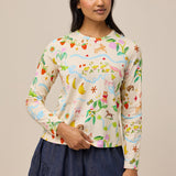 SUNNY TEE - STORY BOOK CREAM