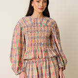 Fable Blouse - Storybook Plaid
