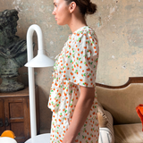 ALICE TOP - DITSY STRAWBERRY