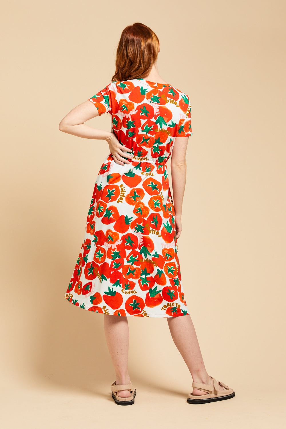 Dunes Dress - Tomato Variety Hour Studio Dunes Dress - Tomato Variety Hour Studio