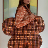 PETAL BAG - PICKET FENCE PLAID