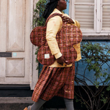 PETAL BAG - PICKET FENCE PLAID