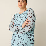 Clover Mesh Top - Dalmatian