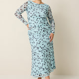 Clover Mesh Skirt - Dalmatian