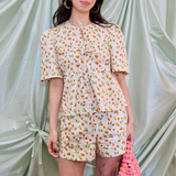 RUNNER SHORT - DITSY STRAWBERRY