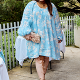 RELIC DRESS - WALLPAPER CORNFLOWER