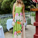 PARLOUR DRESS - TABLECLOTH