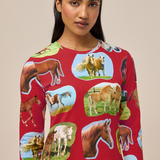 SUNNY DRESS - HORSE GIRL