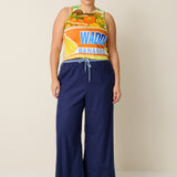 Column Pant - Indigo