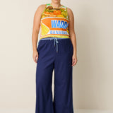 Column Pant - Indigo