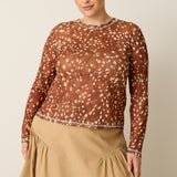Field Mesh Top - Bambi