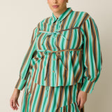 Alice Shirt - Airbrush Stripe