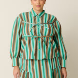 Alice Shirt - Airbrush Stripe