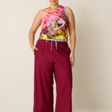 Column Pant - Plum